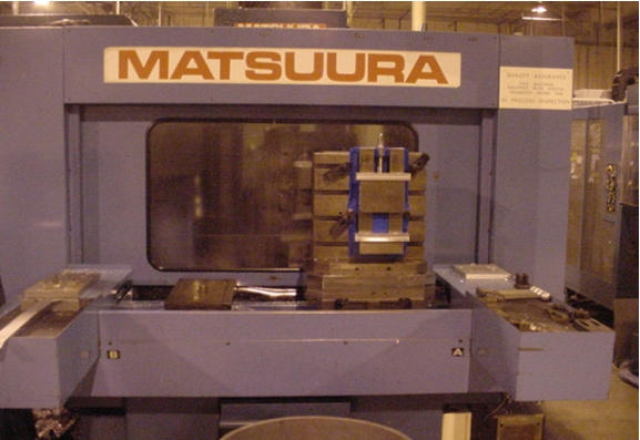 Matsuura MC-600H-45, Machine ID: 5408